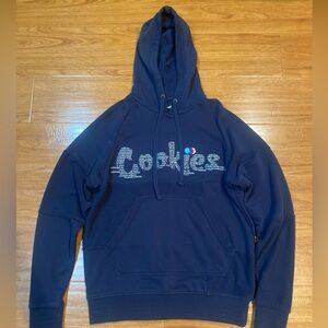 Cookies SF Navy Blue Hoodie – Men’s Medium